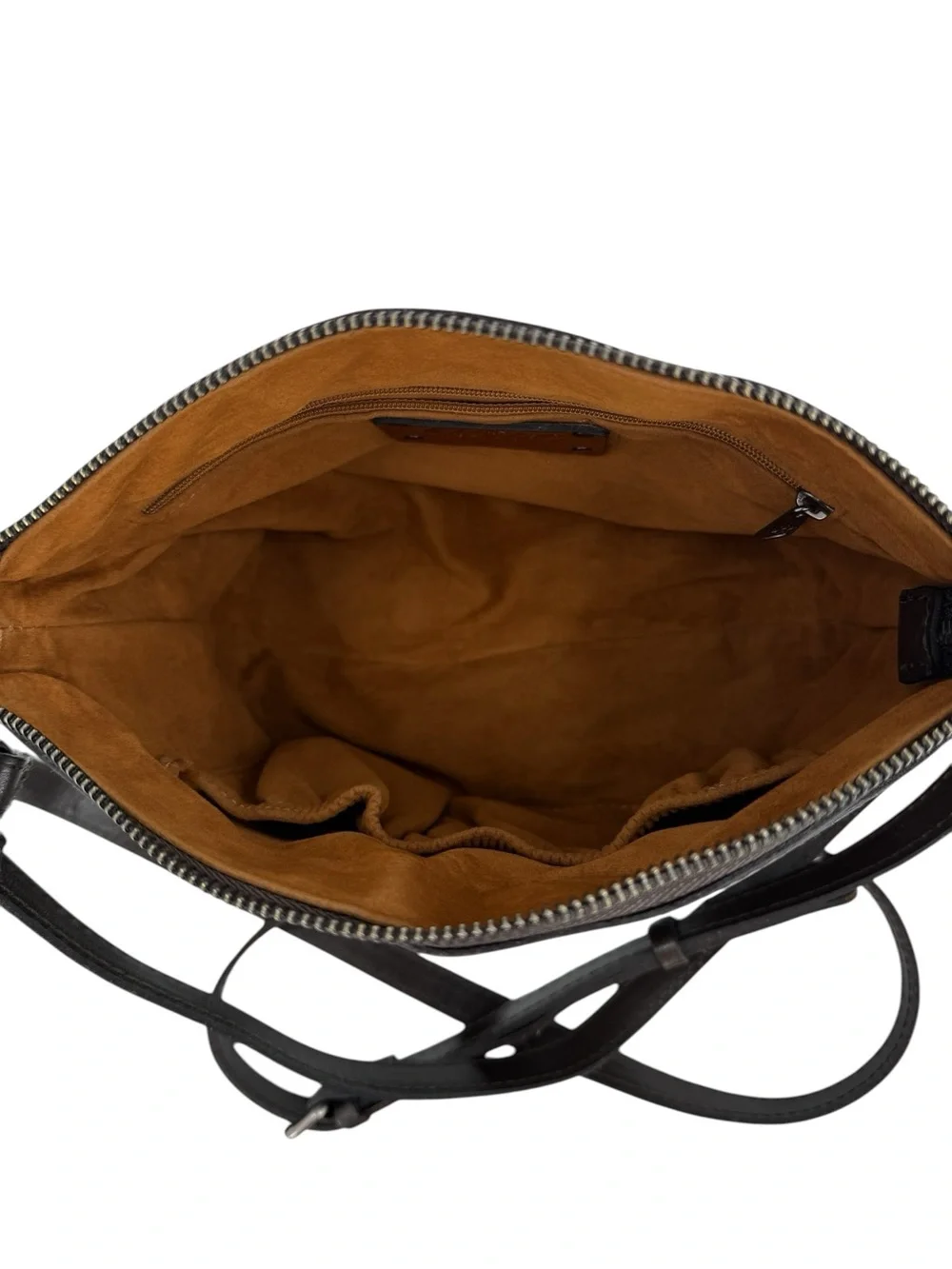 Patricia Nash Vintage Distress Arlee Small Leather Crossbody Bag In Mushroom
